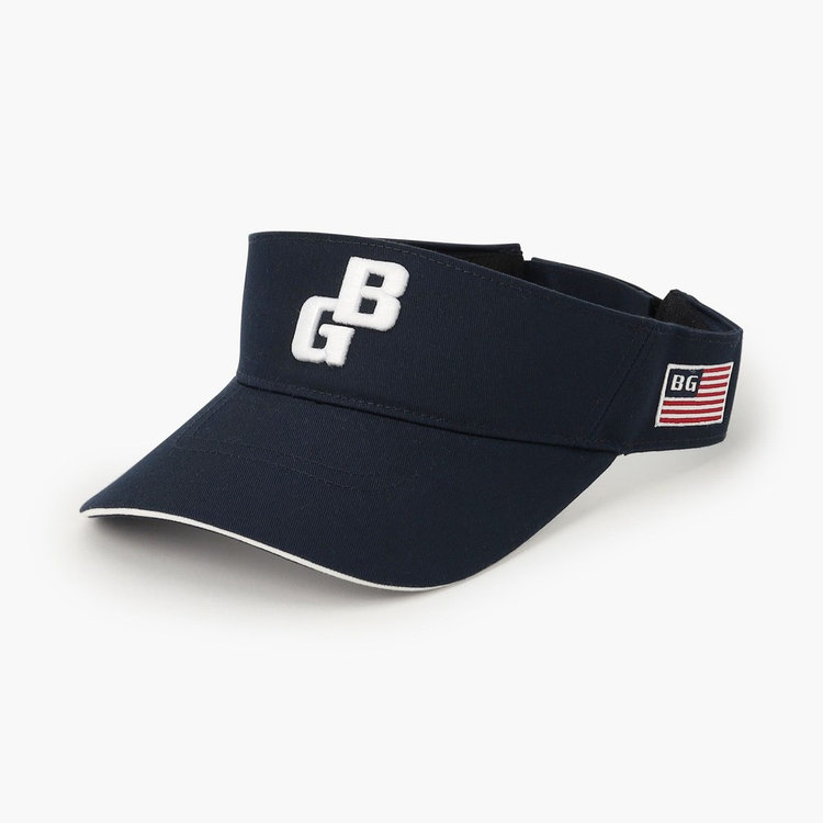 MEN'S BG LOGO VISOR（メンズBGロゴバイザー（サンバイザー