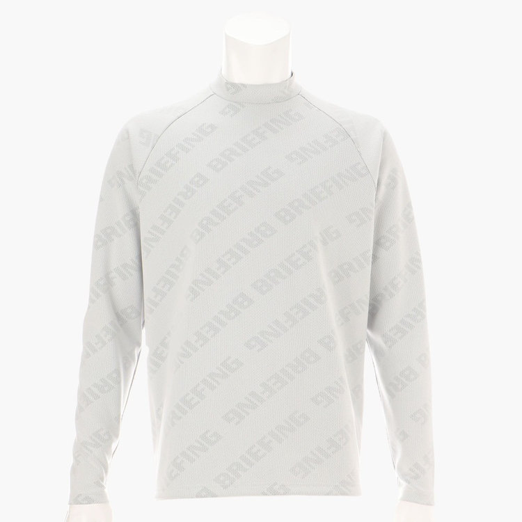 CE MENS BIAS LOGO LS MOCK NECK RELAXED FIT（CEメンズバイアスロゴ