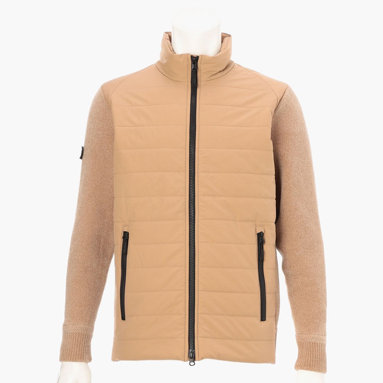 メンズウェア BRIEFING WINDBLOCK BOUCLE KNIT BLOUSON 先行予約】MEN'S WINDBLOCK MOLE YARN KNIT BLOUSON（メンズ