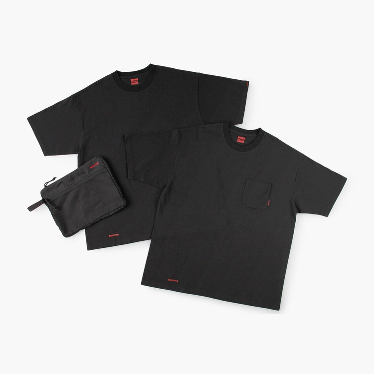 BRIEFING×GOAT S/S 2PACK TEE（ブリーフィング×ゴートSS 2パックT