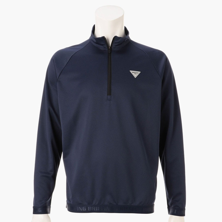 先行予約】REF MEN'S HEM LOGO LS HALFZIP（リラックスフィット）（REF