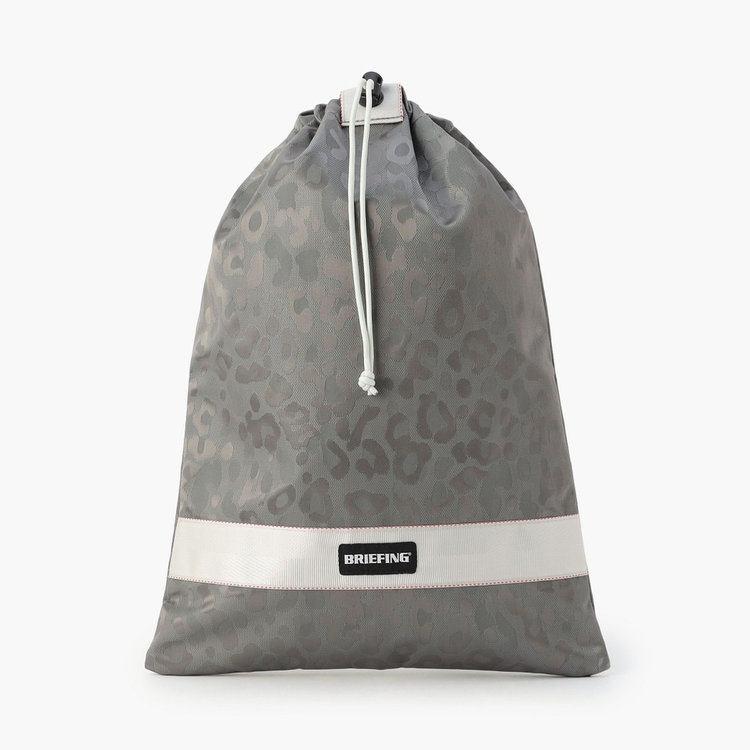 DRAWSTRING POUCH M LEOPARD JQ（ドローストリングポーチ