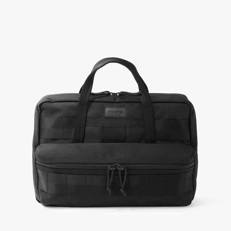 【未使用品】BRIEFINGブリーフィングDELTA POLYGON Mブラック DELTA STAND UP BRIEFCASE（デルタ スタンドアップブリーフケース