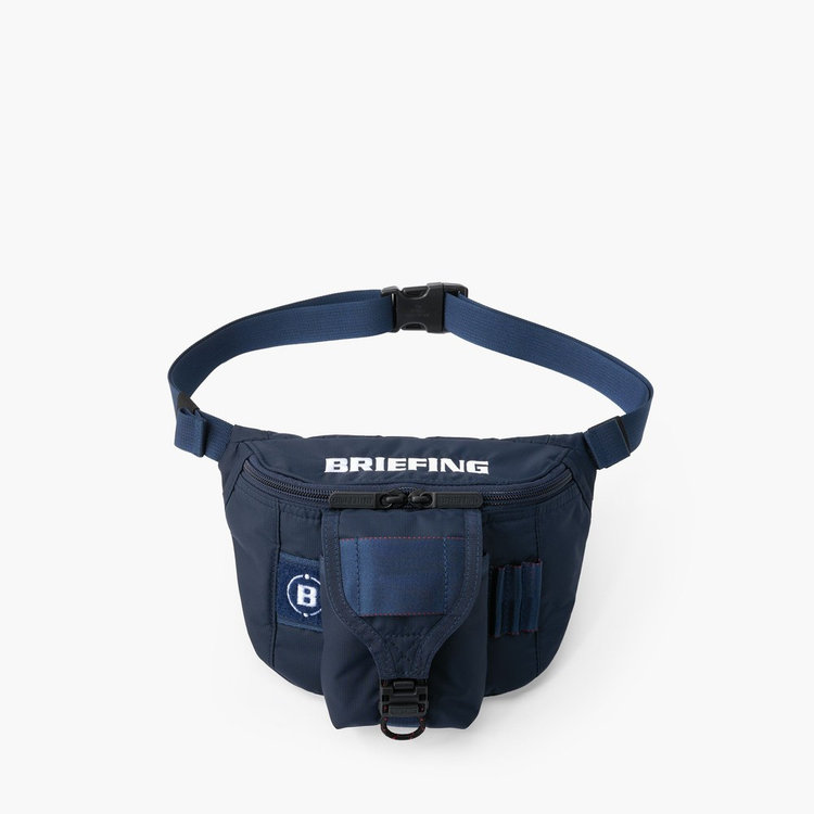 ブリーフィングゴルフ｜ROUND WAIST POUCH CS｜ネイビー｜未使用 完売カラー今秋頃入荷予定】ROUND WAIST POUCH CS（ラウンドウエスト