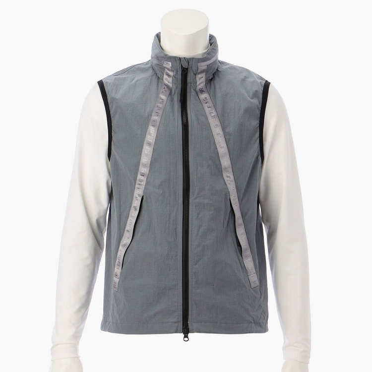 9月中〜下旬頃入荷予定】MEN'S POCKETABLE WIND VEST（メンズ