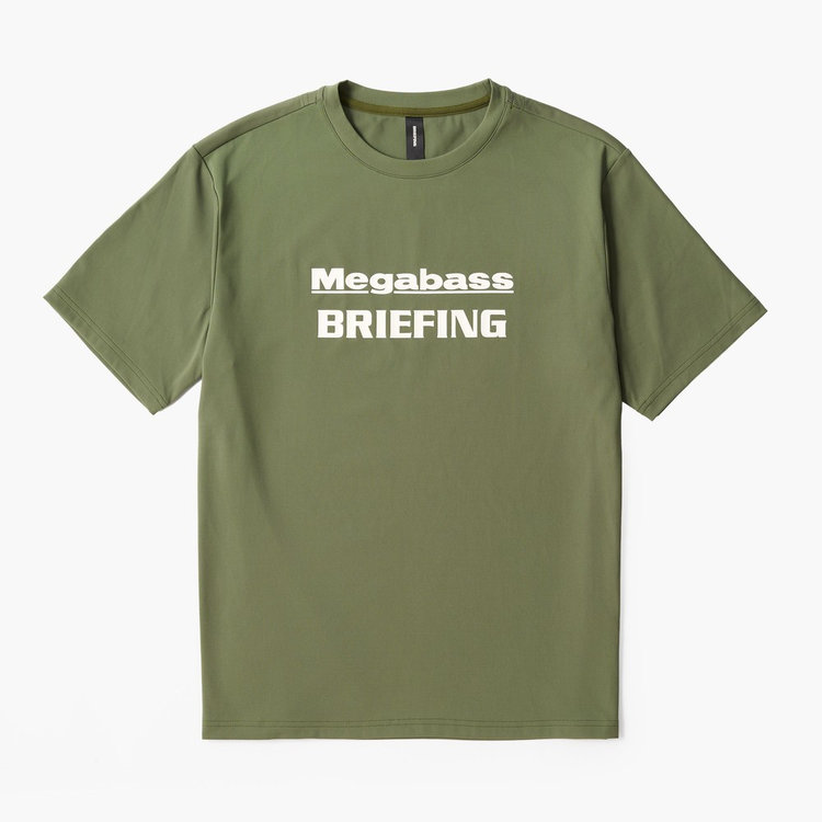 MEGABASS X BRIEFING】DRY T-SHIRT（【メガバス×ブリーフィング