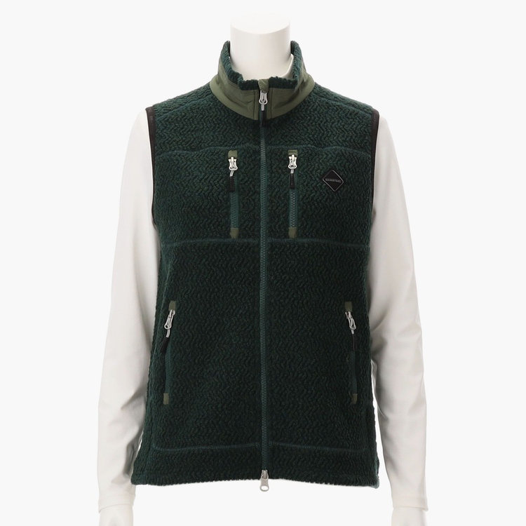 WOMEN'S WOOL BOA VEST（ウィメンズ ウールボアベスト（ボア・フリース