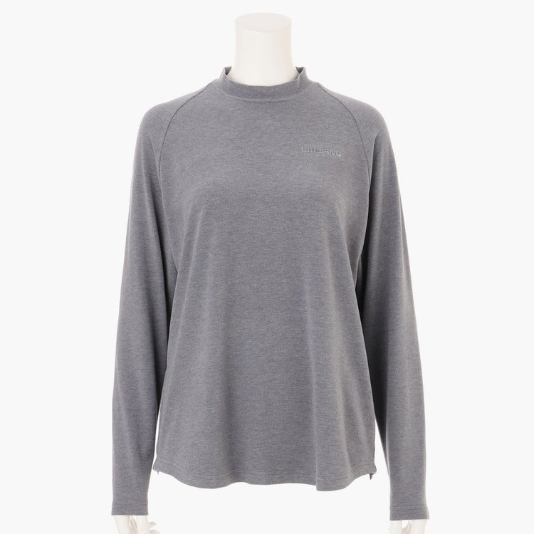WOMEN'S STRETCH SUEDE LS HIGHNECK （リラックスフィット