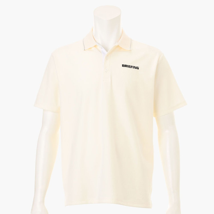 新品　BRIEFING MENS BASIC POLO オリーブ　M BRIEFING GOLF ブリーフィング ゴルフ メンズ ポロシャツ
