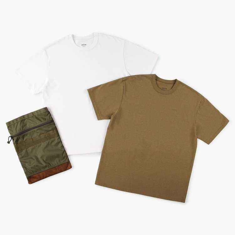 BRIEFING×GOAT S/S 2PACK TEE（ブリーフィング×ゴートSS 2パックT