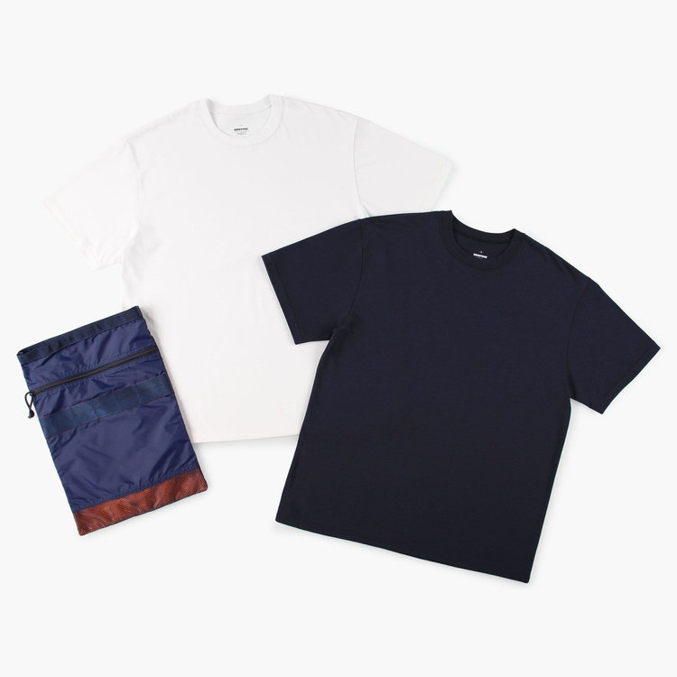 ブリーフィング　新品　XLサイズ Tシャツ BRIEFING×FUJITO 2PACK CREWNECK T-SHIRTS（ブリーフィング×フジト 2