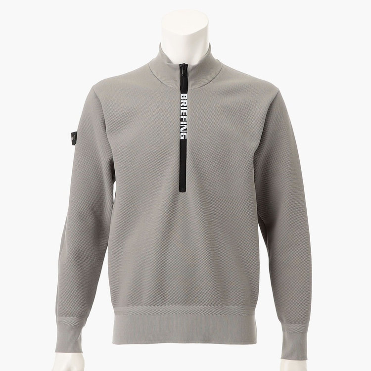 BRIEFING GOLF ブリーフィングゴルフ　ハーフジップ ニット　S 先行予約】MEN'S WR KNIT HALFZIP TOP（メンズ WRニット ハーフ
