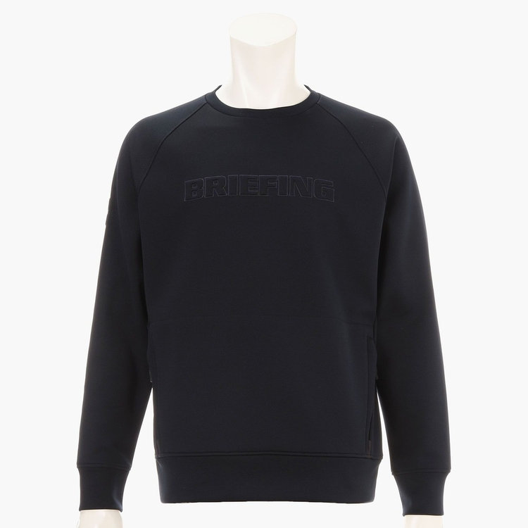 MEN'S STITCHED 3D LOGO CREWNECK TOP（メンズ ステッチド 3Dロゴ