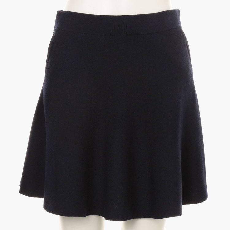 CL WOMEN'S GLITTER LINE KNIT FLARE SKIRT（CL ウィメンズ グリッター