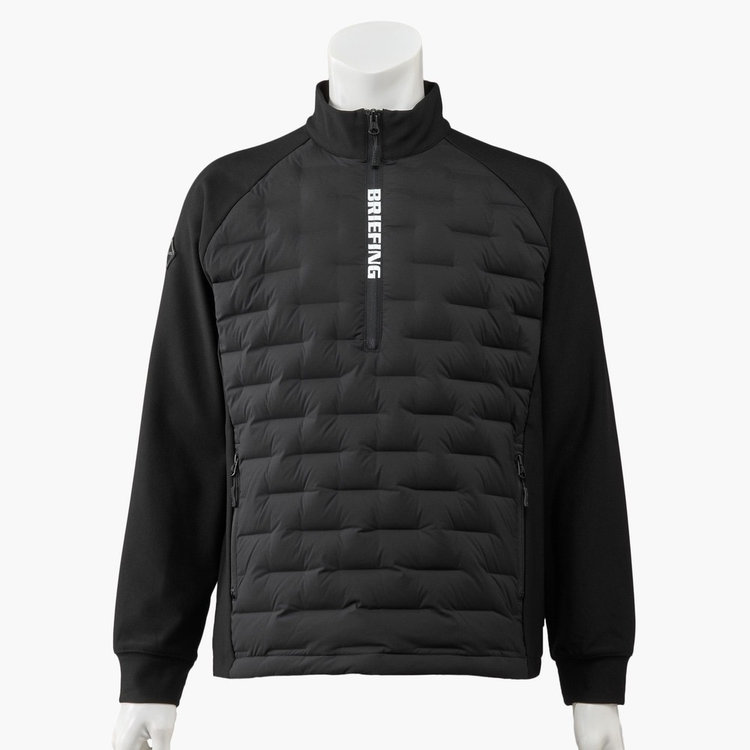 先行予約】MEN'S HYBRID DOWN HALFZIP TOP（メンズハイブリッドダウン