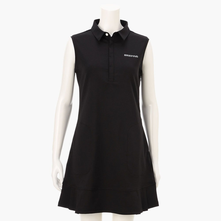 WOMEN'S PLEATED NS DRESS（ウイメンズプリーツドノースリーブドレス