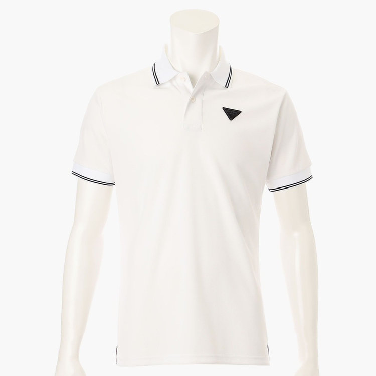 BRIEFING ホワイト ポロシャツ Lサイズ BRIEFING - 【25SS】 MENS TOUR POLO / 刺繍ブランドロゴ
