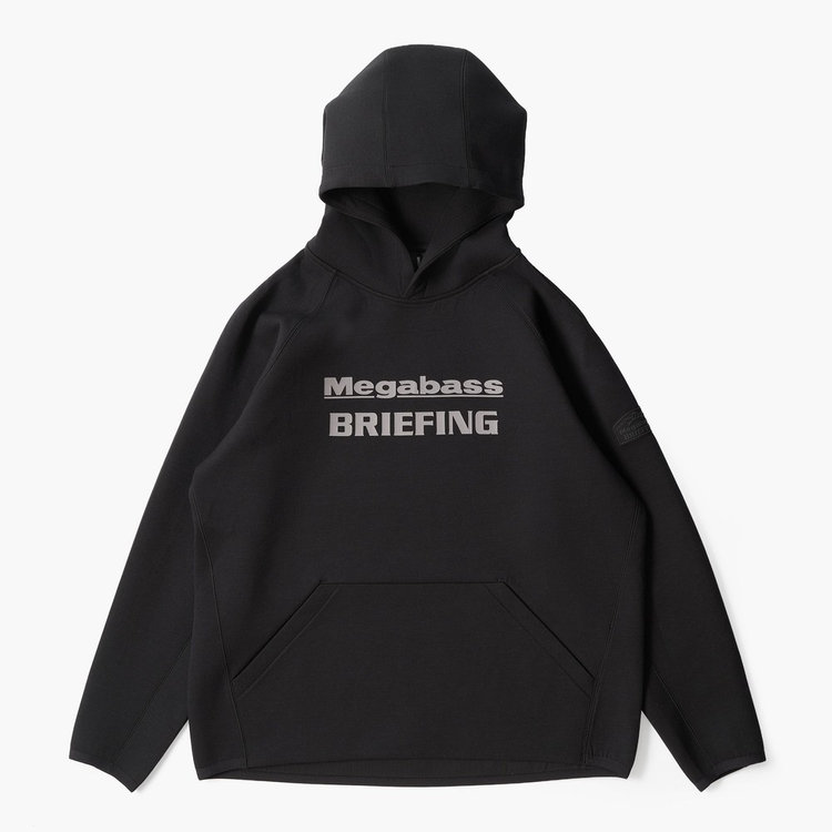 MEGABASS X BRIEFING】JOLLY ROGER EMBLEM HOODIE（【メガバス