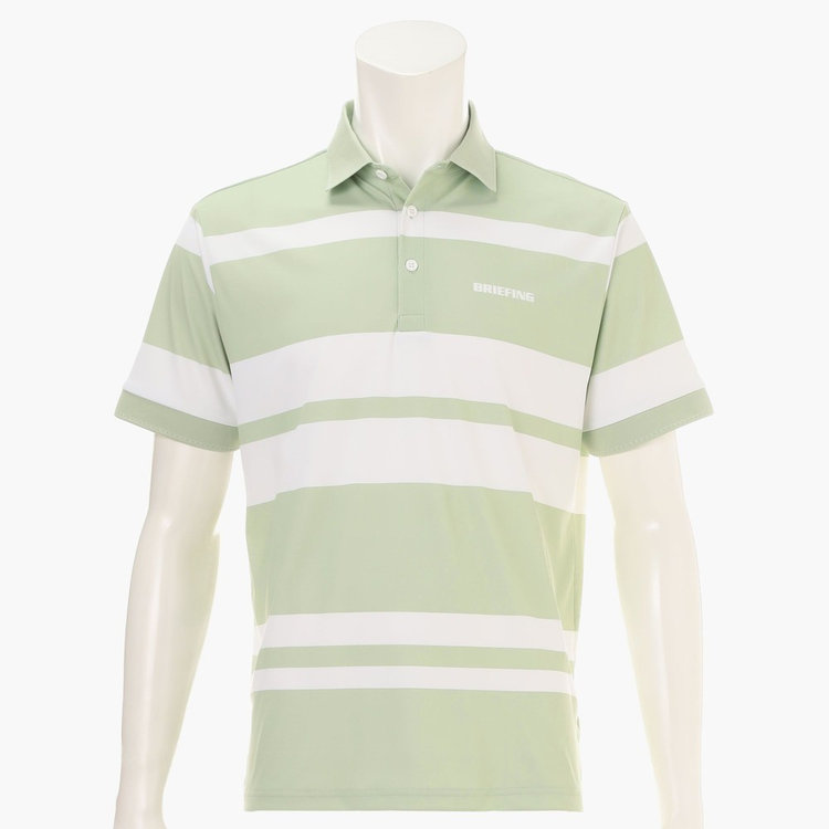 MEN'S PANEL STRIPE POLO （リラックスフィット）（メンズ パネル