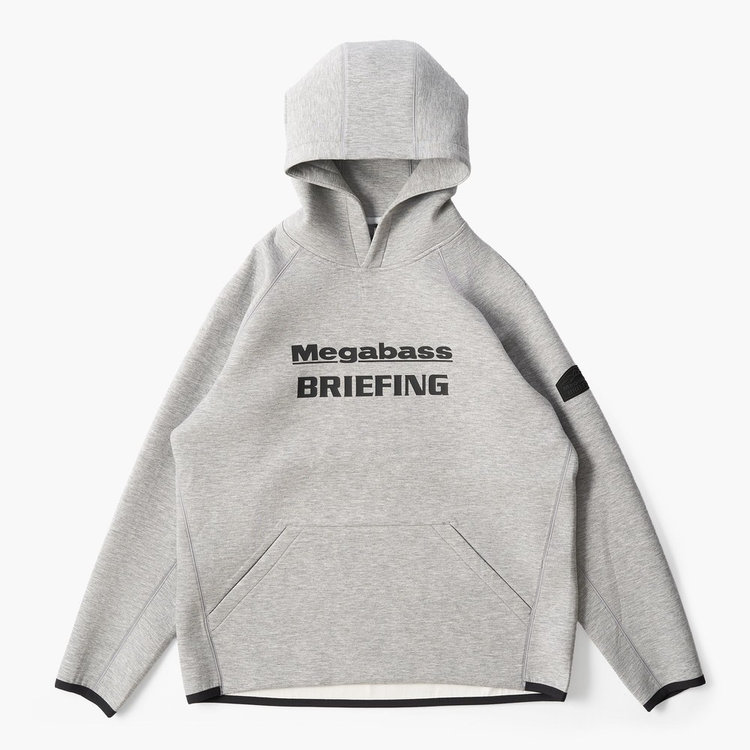 MEGABASS X BRIEFING】JOLLY ROGER EMBLEM HOODIE（【メガバス