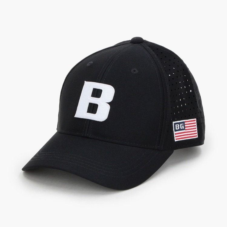 MEN'S PUNCHING MESH INITIAL CAP（メンズ パンチング メッシュ