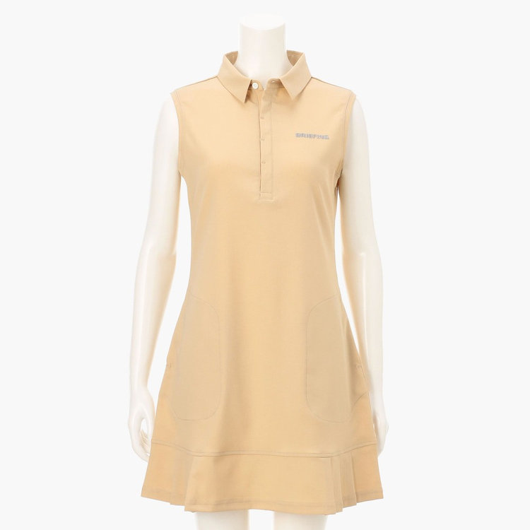 WOMEN'S PLEATED NS DRESS（ウイメンズプリーツドノースリーブドレス