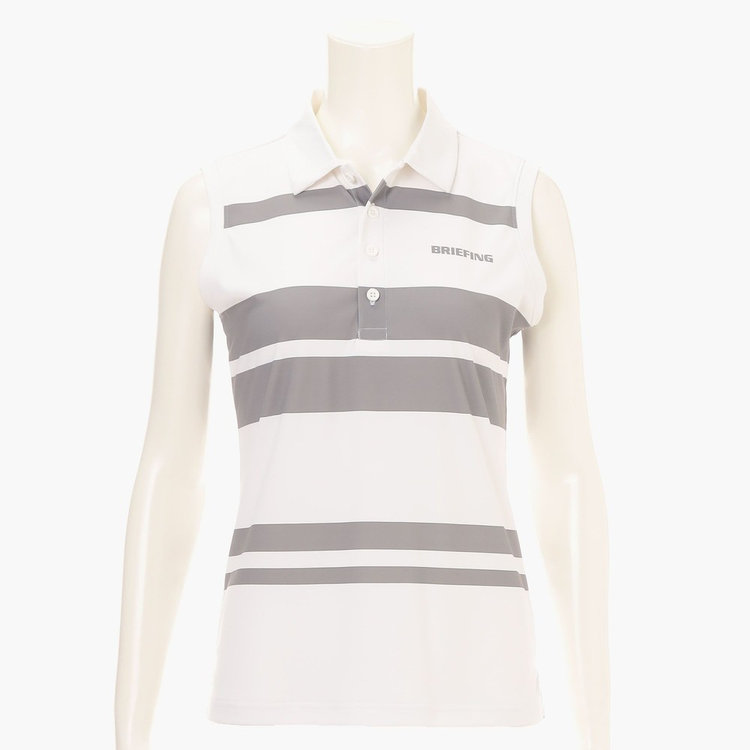 WOMEN'S PANEL STRIPE NS POLO（ウィメンズ パネルストライプ NS ポロ