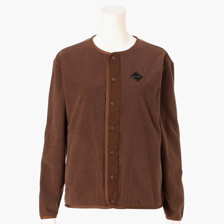 WOMEN'S MICRO FLEECE CREWNECK CARDIGAN（ウィメンズマイクロフリース