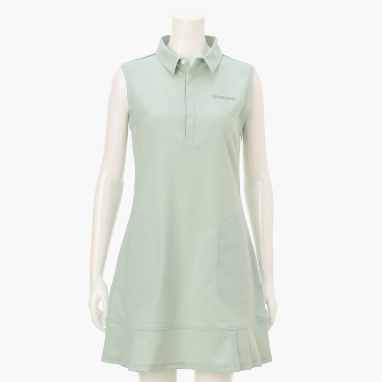 WOMEN'S PLEATED NS DRESS（ウイメンズプリーツドノースリーブドレス