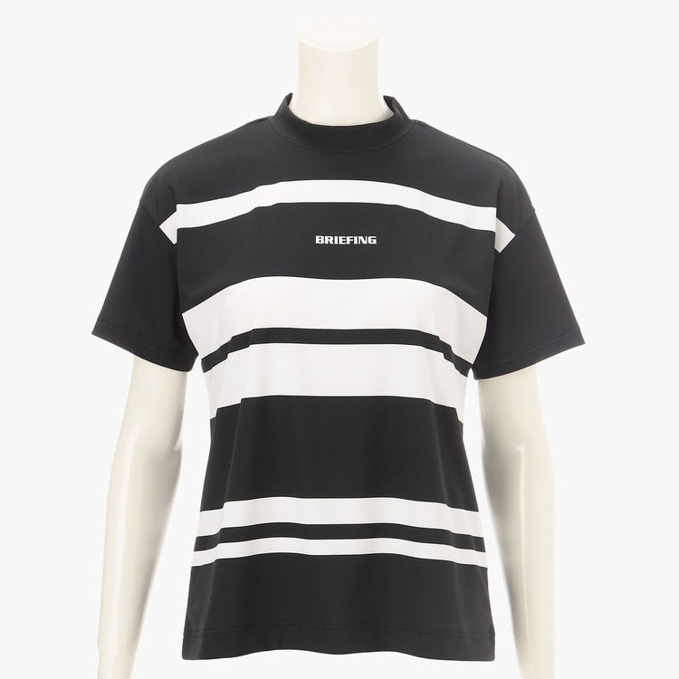 WOMEN'S PANEL STRIPE HIGHNECK（リラックスフィット）（ウイメンズ