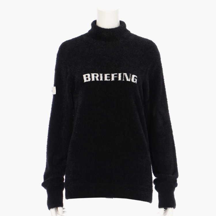 WOMEN'S SHAGGY LOGO TURTLENECK KNIT（ウィメンズ シャギー