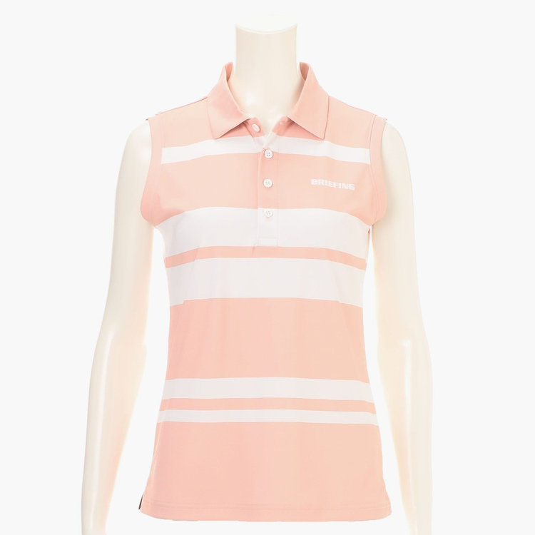 WOMEN'S PANEL STRIPE NS POLO（ウィメンズ パネルストライプ NS ポロ