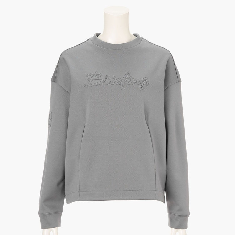 先行予約】WOMEN'S STITCHED 3D LOGO CREWNECK TOP（ウィメンズ