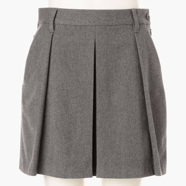 HOL WOMEN'S SMOOTH TOUCH PLEATED SKIRT（ホリデーウイメンズスムース