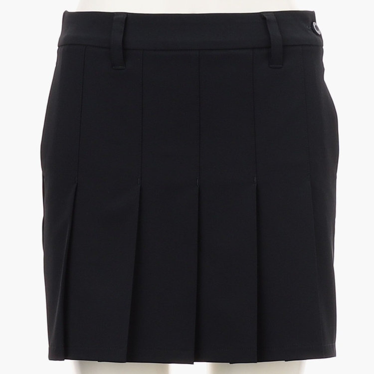 WOMEN'S LOGO ELASTIC PLEATED SKIRT（ウイメンズロゴエラ