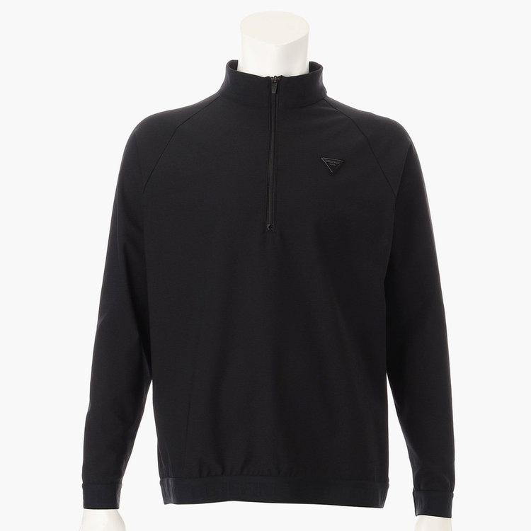 LA MEN'S LOGO RIB LS HALFZIP（リラックスフィット）（LA