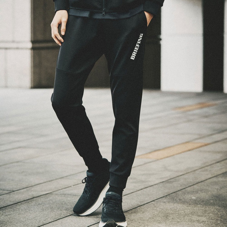 MENS WORKOUT LOGO JOGGER PANTS（メンズワークアウトロゴジョガーパンツ）（BRM241M08）|商品詳細|BRIEFING  OFFICIAL SITE ｜ ブリーフィング公式サイト