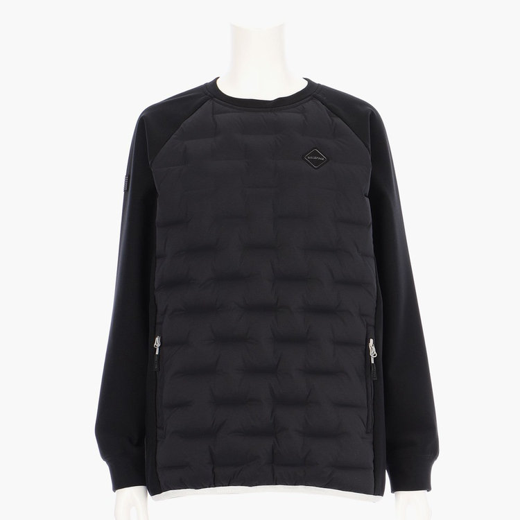 WOMEN'S HYBRID DOWN CREWNECK（ウィメンズ ハイブリッド ダウンクルー