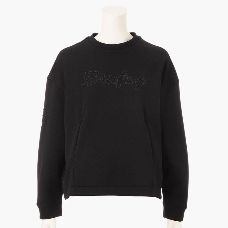 WOMEN'S STITCHED 3D LOGO CREWNECK TOP（ウィメンズ ステッチド 3D