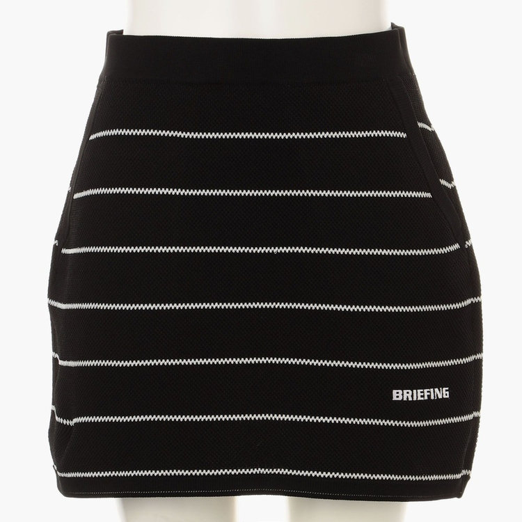 ブリーフィング　スカートWOMENS WINDBLOCK KNIT SKIRT 2026年新作◇1月下旬頃入荷予定】WOMEN'S WR STRIPE KNIT SKIRT