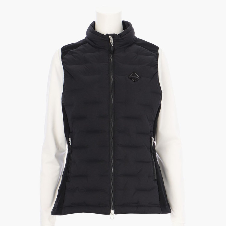 WOMEN'S HYBRID DOWN VEST（ウィメンズ ハイブリッド ダウンベスト